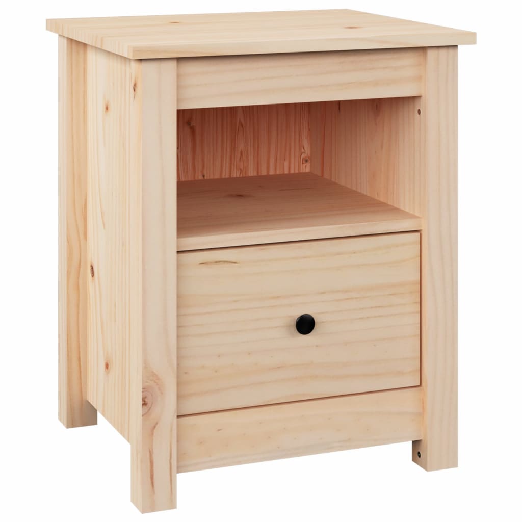 Table de chevet 40x35x49 cm Bois de pin massif