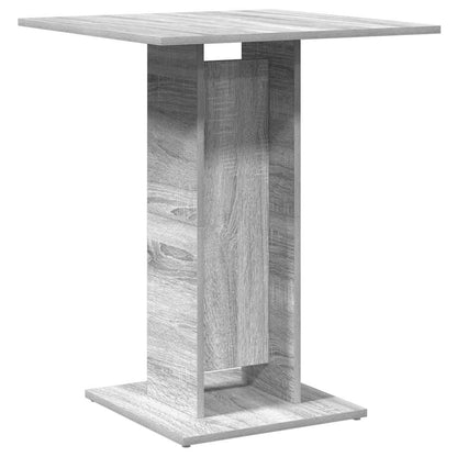 Table de bistro Sonoma gris 60x60x75 cm Bois d'ingénierie