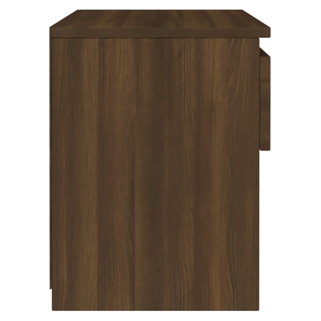 Table de chevet Chêne marron 40x30x39 cm Bois d'ingénierie