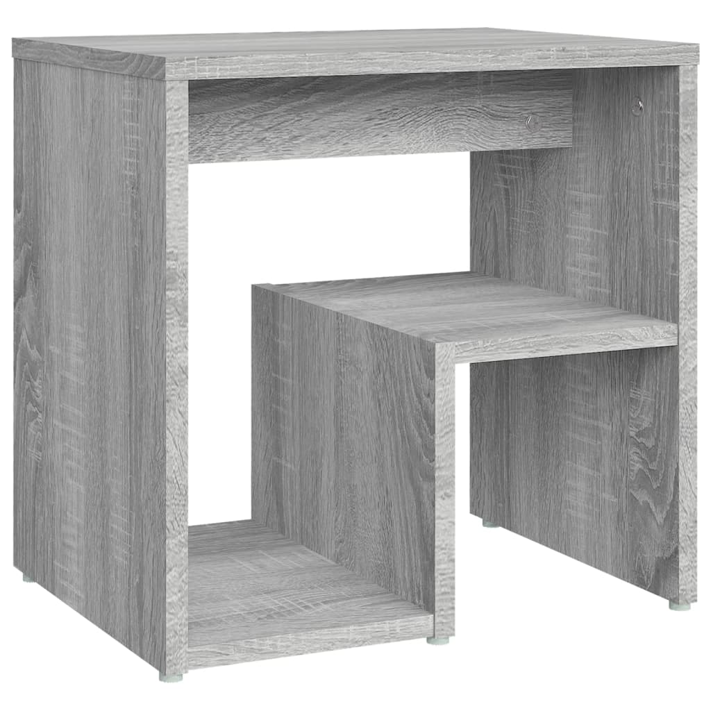 Table de chevet Sonoma gris 40x30x40 cm Bois d'ingénierie