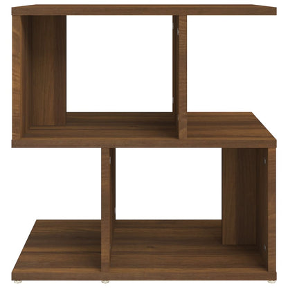 Table de chevet Chêne marron 50x30x51,5 cm Bois d'ingénierie