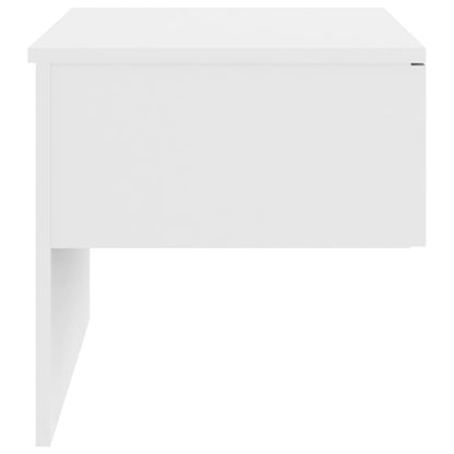 Table de chevet murale Blanc