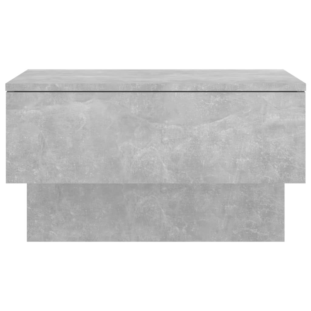 Tables de chevet murales 2 pcs Gris béton