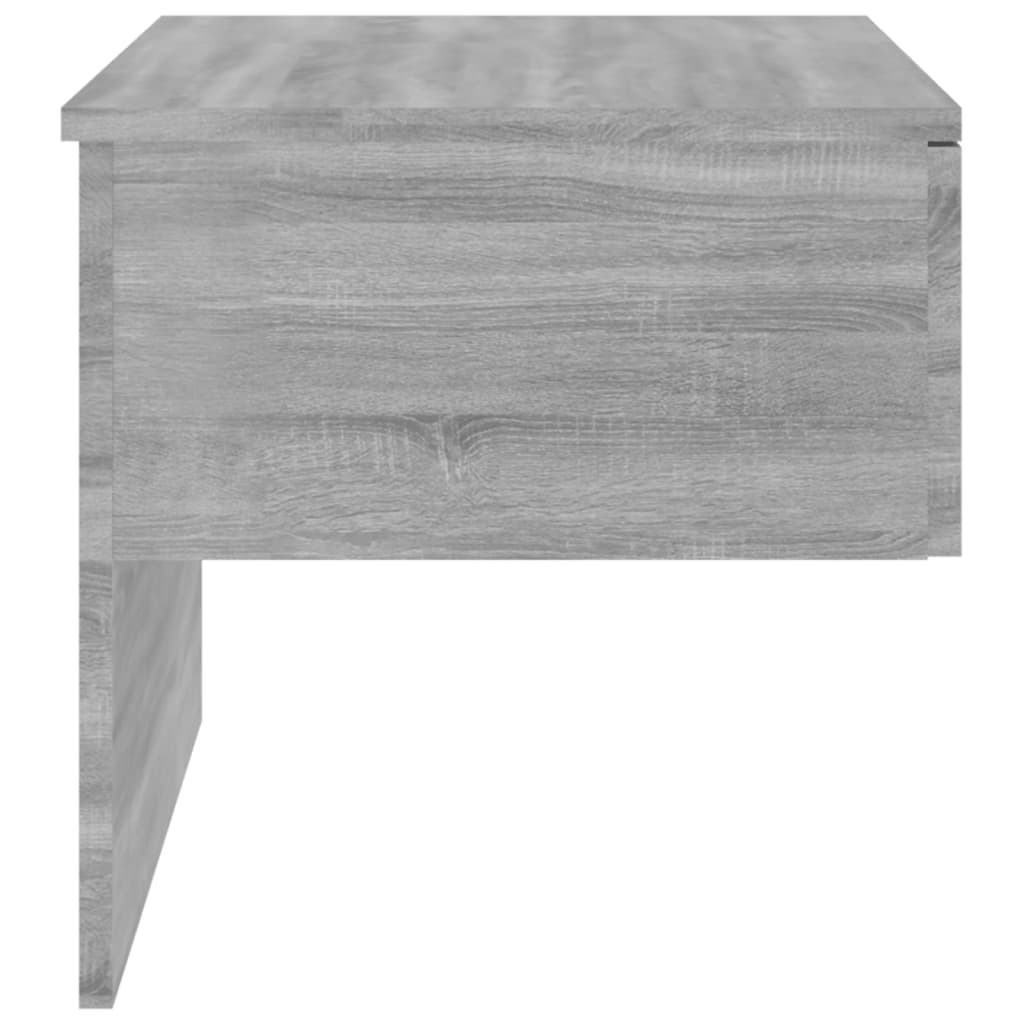 Tables de chevet murales 2 pcs Sonoma gris