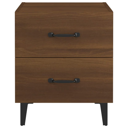 Tables de chevet 2 pcs Chêne marron 40x35x47,5 cm