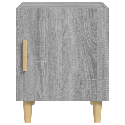 Tables de chevet 2 pcs Sonoma gris Bois d'ingénierie