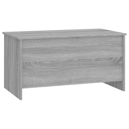 Table basse sonoma gris 102x55,5x52,5 cm bois d'ingénierie