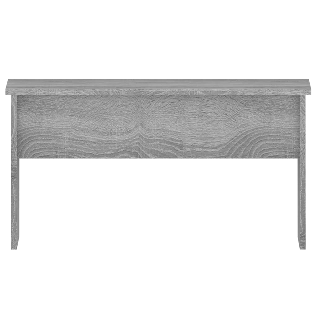 Table basse Sonoma gris 80x50,5x41,5 cm Bois d'ingénierie