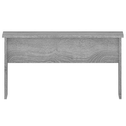 Table basse Sonoma gris 80x50,5x41,5 cm Bois d'ingénierie