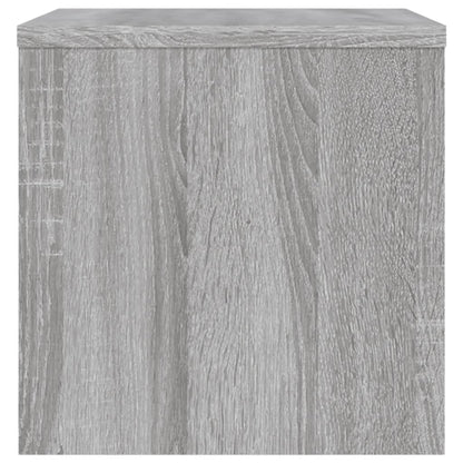 Table de chevet Sonoma gris 40x30x30 cm Bois d'ingénierie