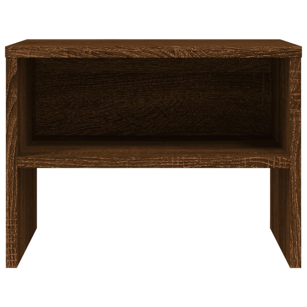 Table de chevet Chêne marron 40x30x30 cm Bois d'ingénierie