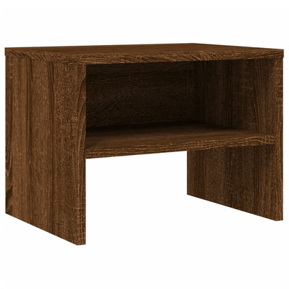 Tables de chevet 2pcs Chêne marron 40x30x30cm Bois d'ingénierie