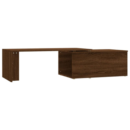 Table basse Chêne marron 150x50x35 cm Bois d'ingénierie