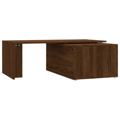 Table basse Chêne marron 150x50x35 cm Bois d'ingénierie