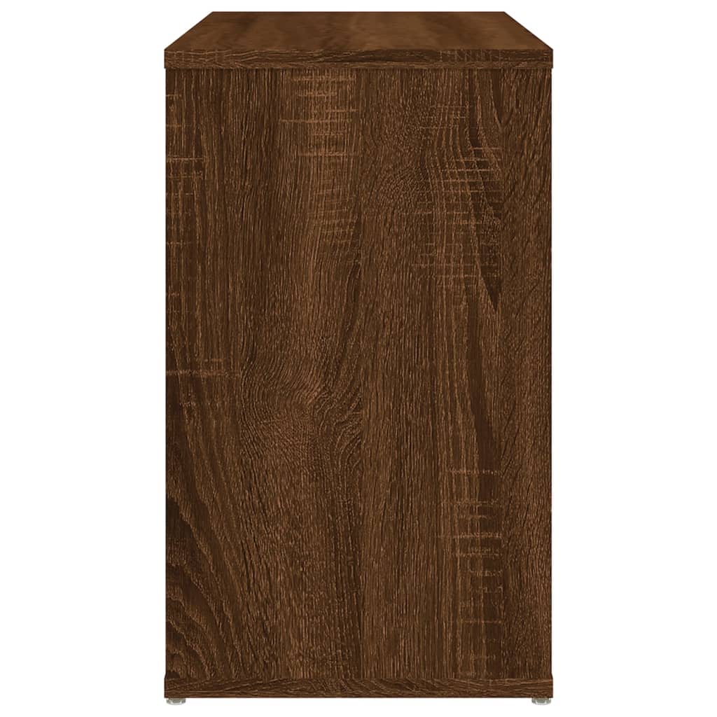 Armoire latérale Chêne marron 60x30x50 cm Bois d'ingénierie