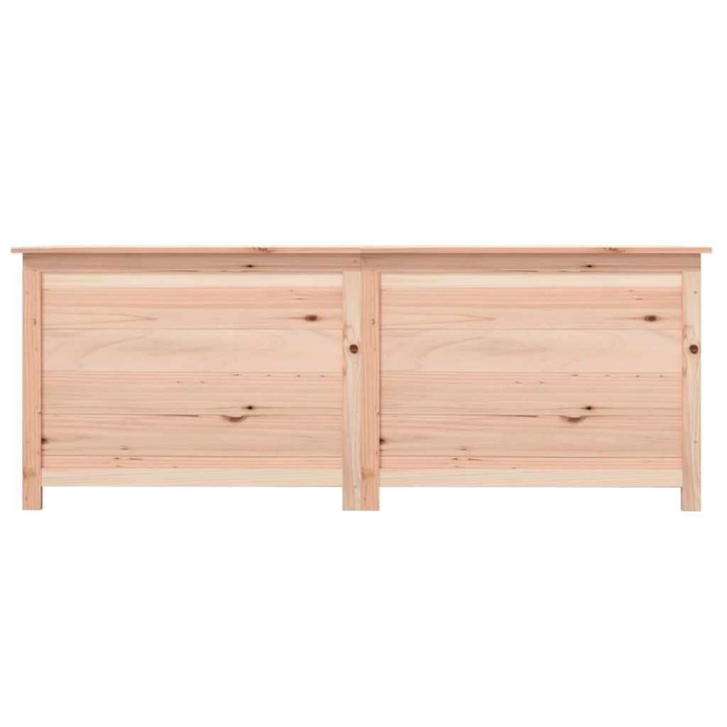 Boîte à coussins d'extérieur 150x50x56 cm Bois de sapin massif