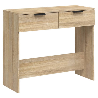 Table console Chêne sonoma 90x36x75 cm Bois d'ingénierie