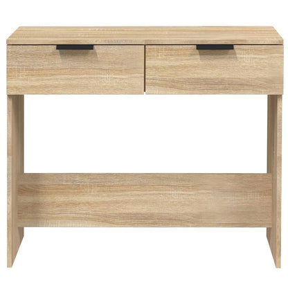 Table console Chêne sonoma 90x36x75 cm Bois d'ingénierie