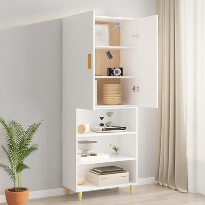 Armoire murale suspendue Blanc 69,5x34x90 cm