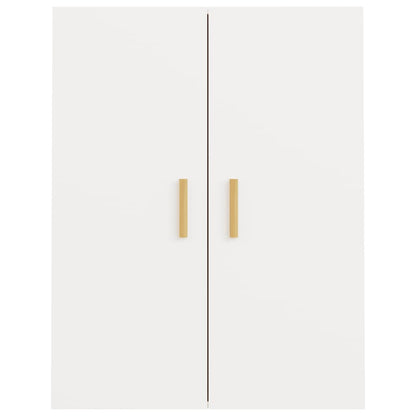 Armoire murale suspendue Blanc 69,5x34x90 cm