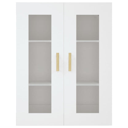 Armoire murale suspendue Blanc 69,5x34x90 cm