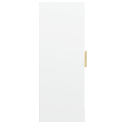 Armoire murale suspendue Blanc 69,5x34x90 cm