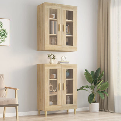 Armoire murale suspendue Chêne sonoma 69,5x34x90 cm