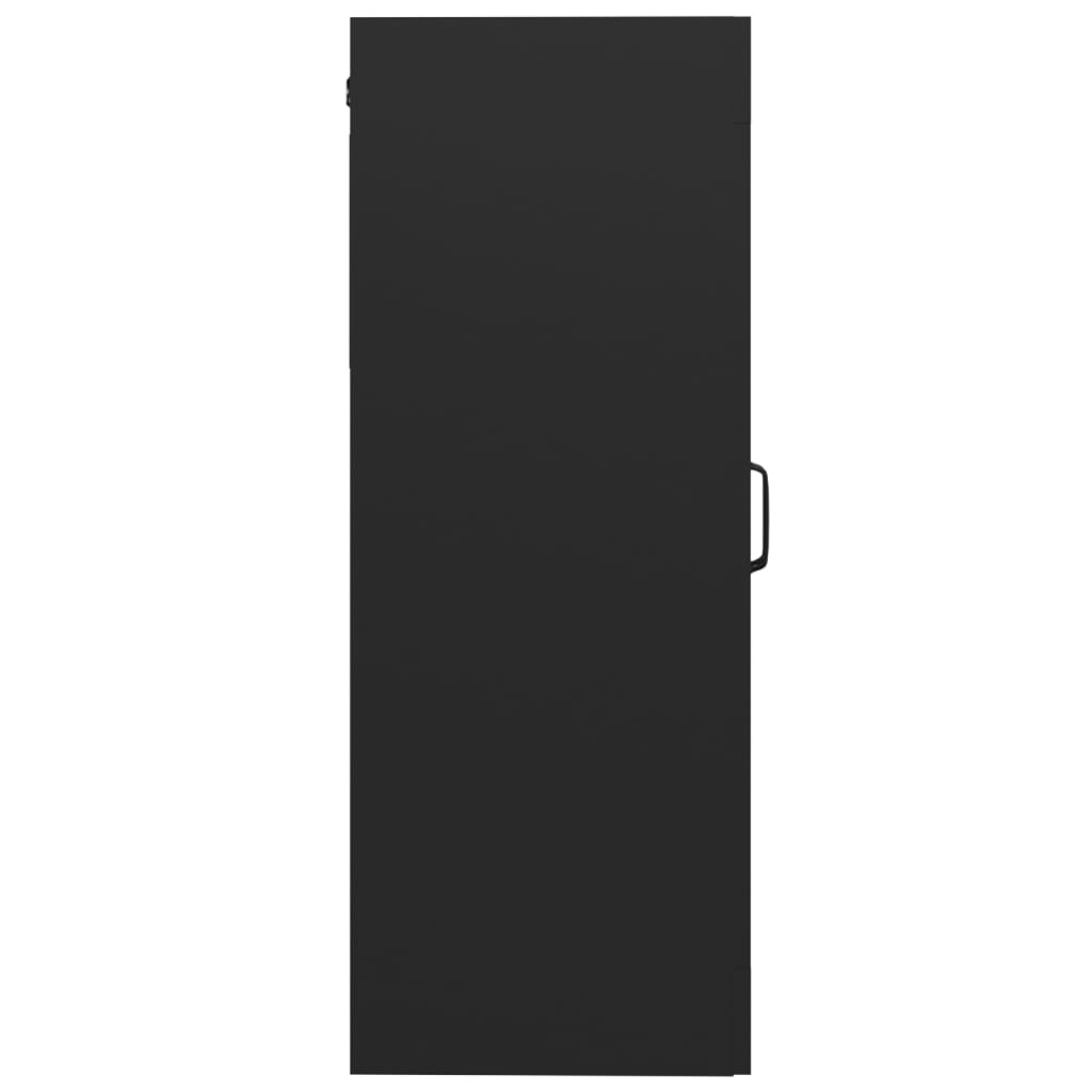 Armoire murale suspendue Noir 69,5x34x90 cm