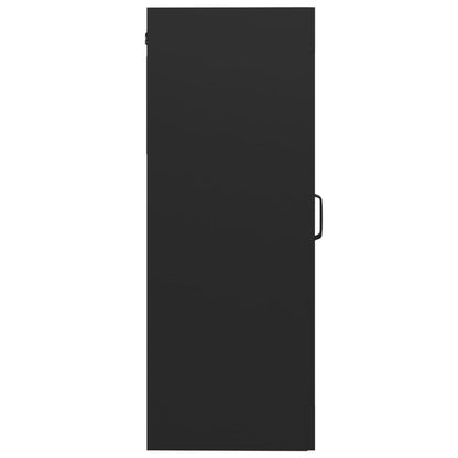 Armoire murale suspendue Noir 69,5x34x90 cm