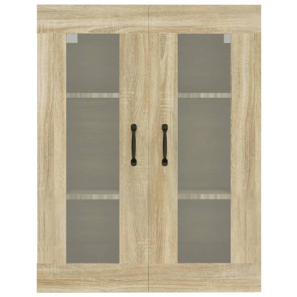 Armoire murale suspendue Chêne sonoma 69,5x34x90 cm