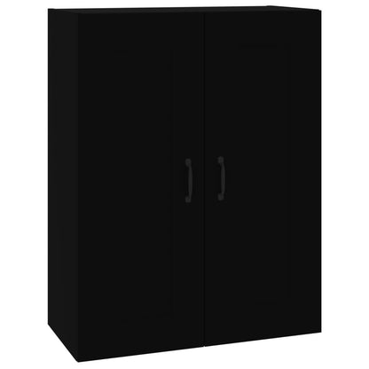 Armoire murale suspendue Noir 69,5x32,5x90 cm