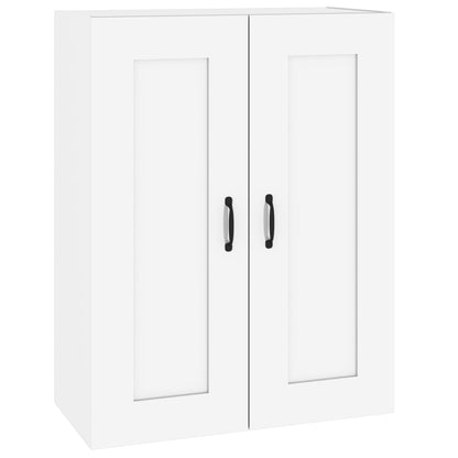 Armoire murale suspendue Blanc brillant 69,5x32,5x90 cm