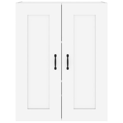 Armoire murale suspendue Blanc brillant 69,5x32,5x90 cm