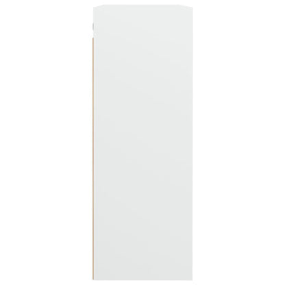 Armoire murale suspendue Blanc 69,5x32,5x90 cm