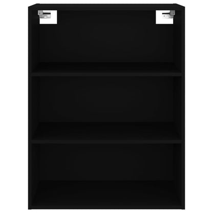 Armoire murale suspendue Noir 69,5x32,5x90 cm