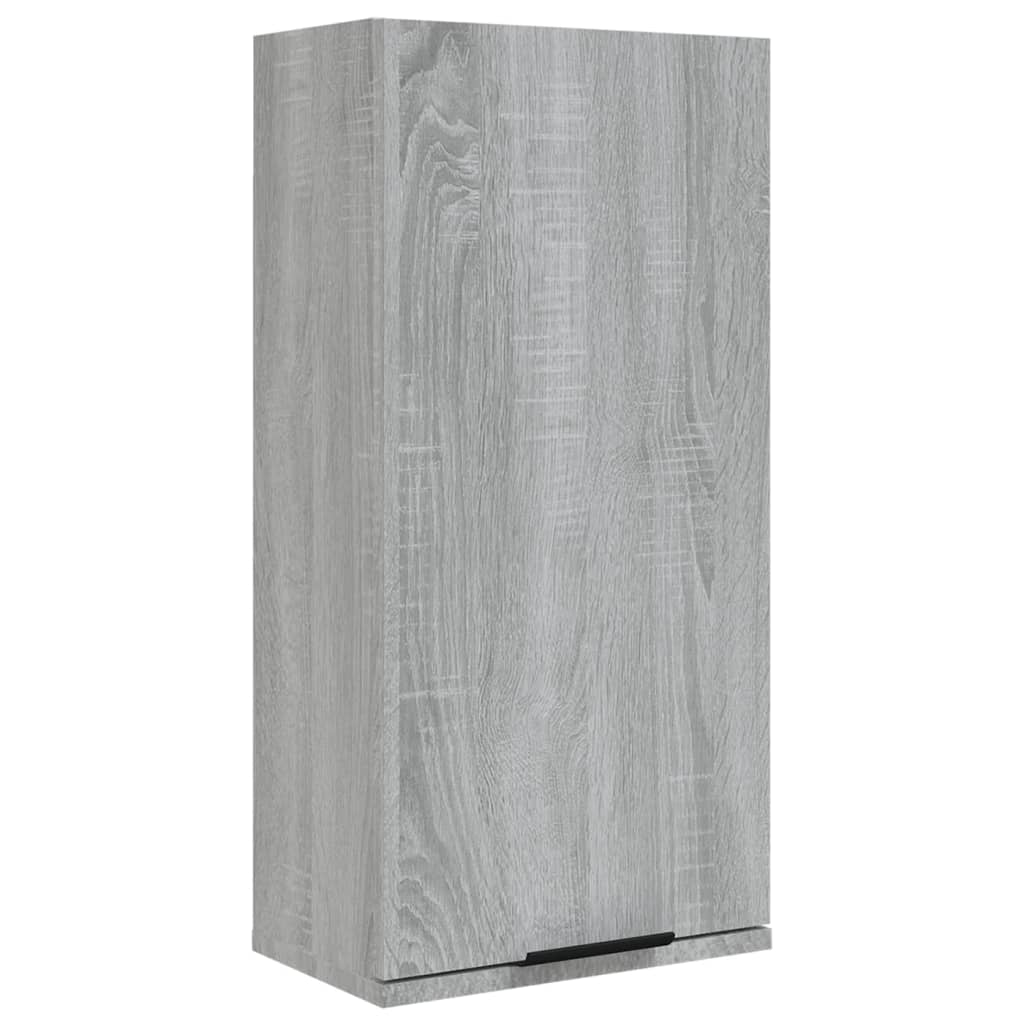 Armoire de salle de bain murale Sonoma gris 32x20x67 cm