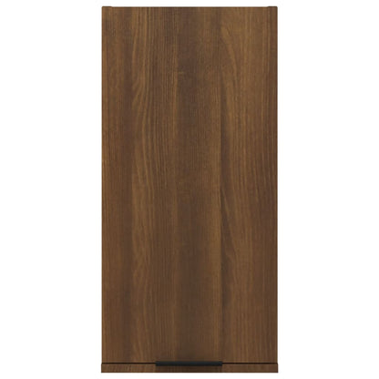 Armoire de salle de bain murale Chêne marron 32x20x67 cm