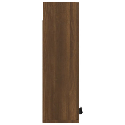 Armoire de salle de bain murale Chêne marron 32x20x67 cm