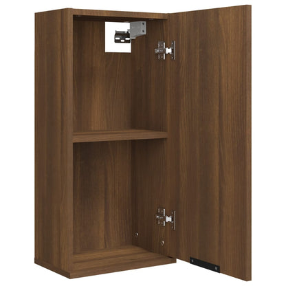 Armoire de salle de bain murale Chêne marron 32x20x67 cm