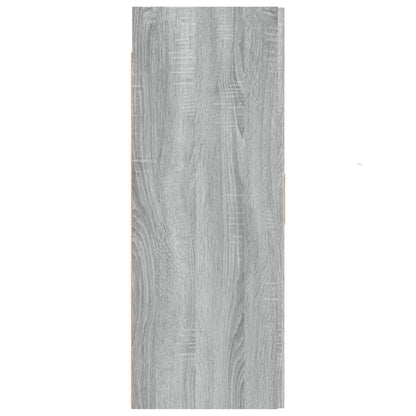 Armoire murale suspendue Sonoma gris 69,5x34x90 cm