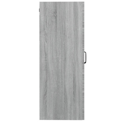 Armoire murale suspendue Sonoma gris 69,5x34x90 cm