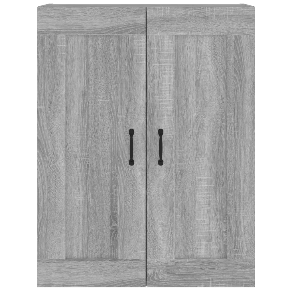 Armoire murale suspendue Sonoma gris 69,5x32,5x90 cm