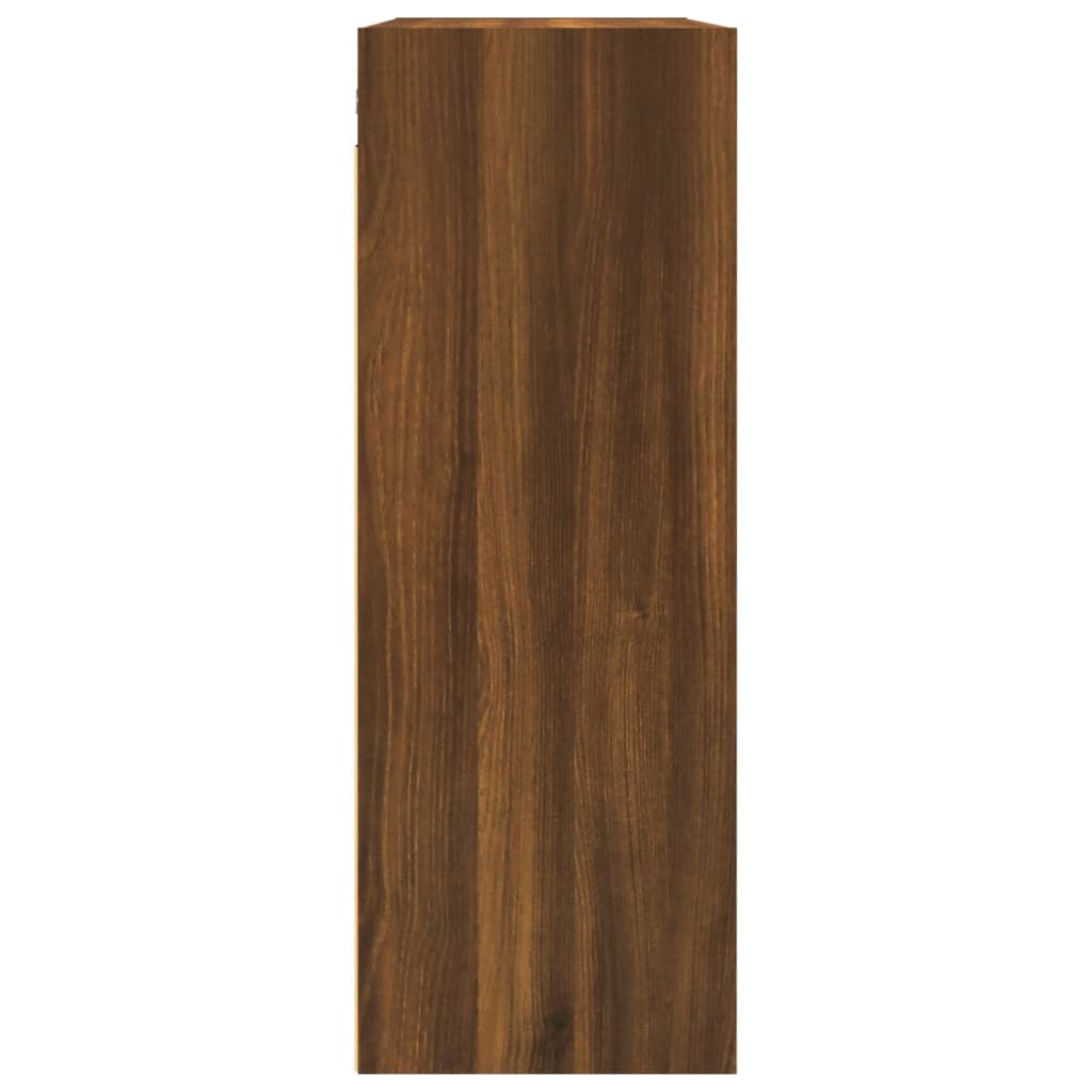 Armoire murale suspendue Chêne marron 69,5x32,5x90 cm