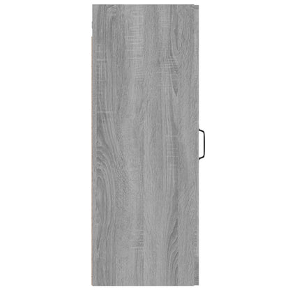 Armoire murale suspendue Sonoma gris 34,5x34x90 cm