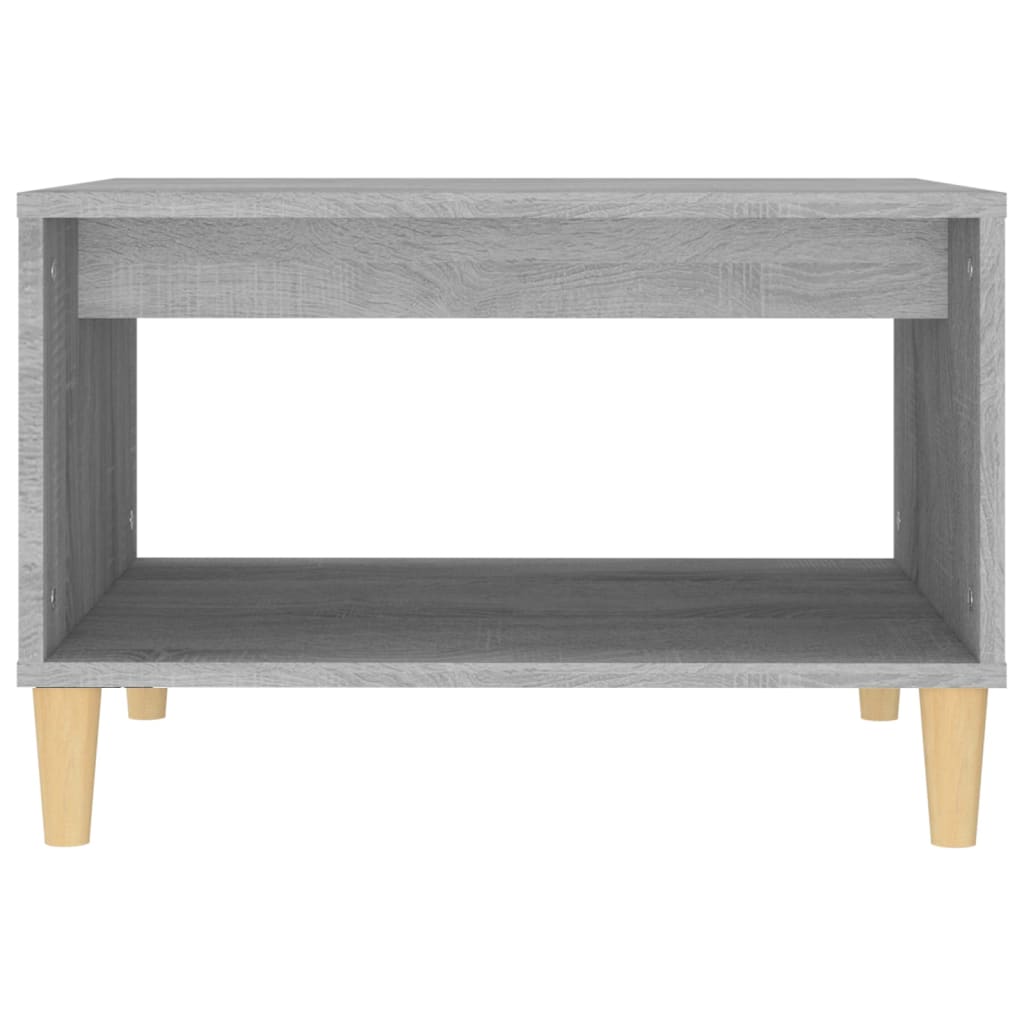 Table basse Sonoma gris 60x50x40 cm Bois d'ingénierie