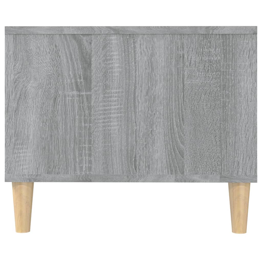 Table basse sonoma gris 102x50x40 cm bois d'ingénierie