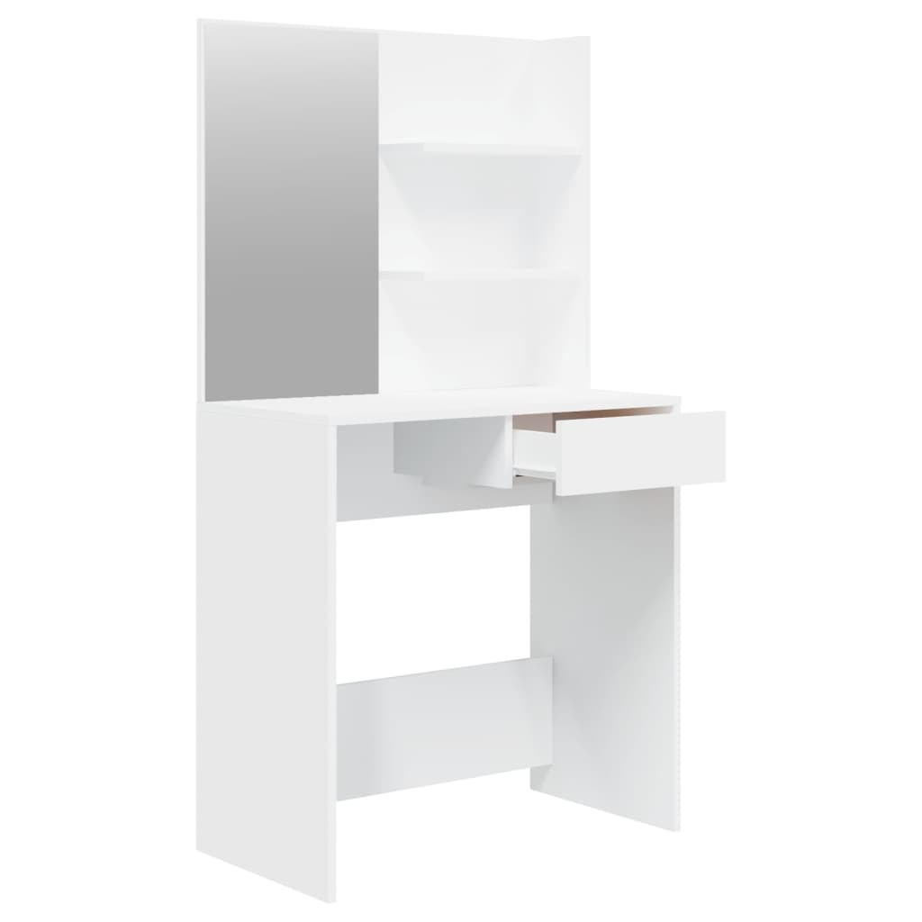 Ensemble de coiffeuse Blanc 74,5x40x141 cm