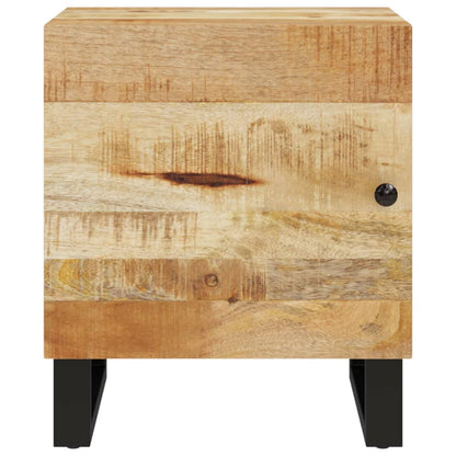 Table de chevet 40x33x46 cm Bois de manguier solide