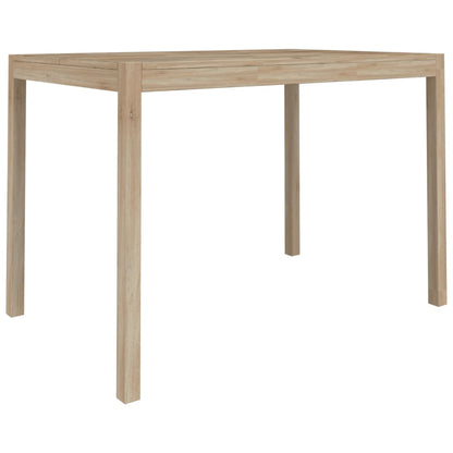 Table à manger 110x70x75 cm bois d'acacia solide