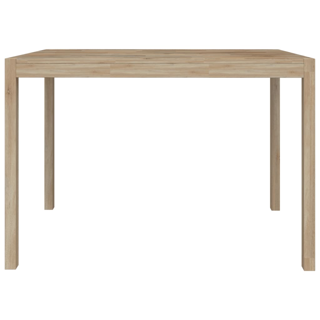 Table à manger 110x70x75 cm bois d'acacia solide